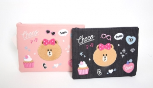 초코 이스코데님 파우치